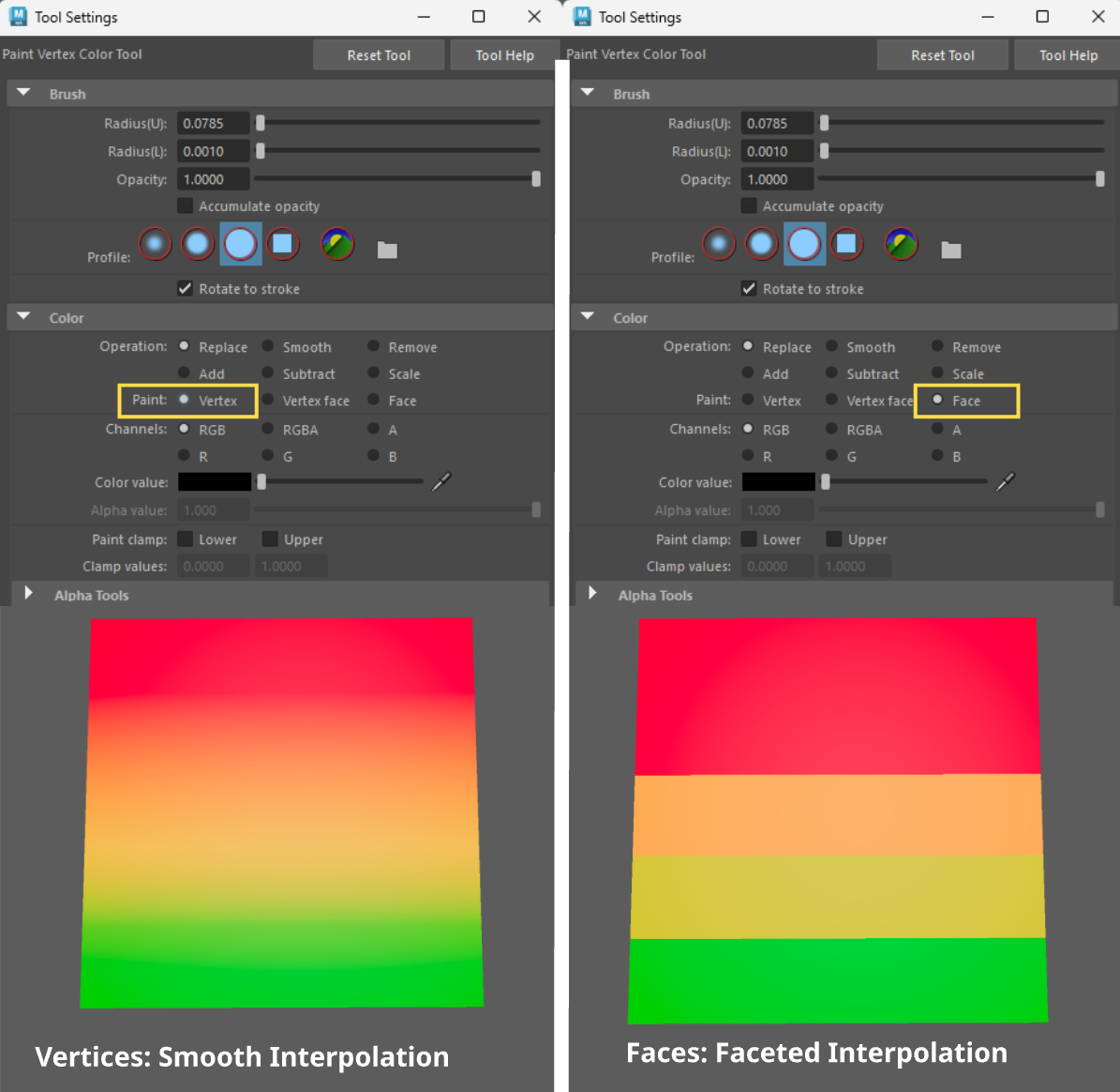 Vertex Colour Tool